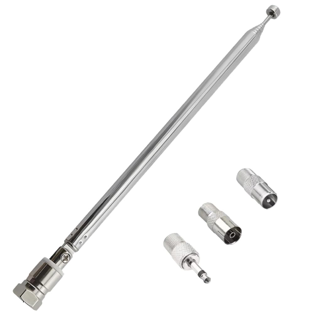 Amazon.co.jp: KAUMO FMアンテナ 伸縮 ロッドアンテナ 15-75cm (変換